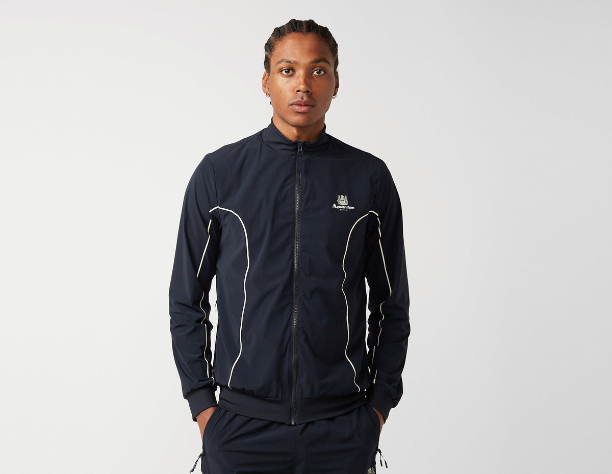 Aquascutum Active Stretch Stripes Mockneck Jacket