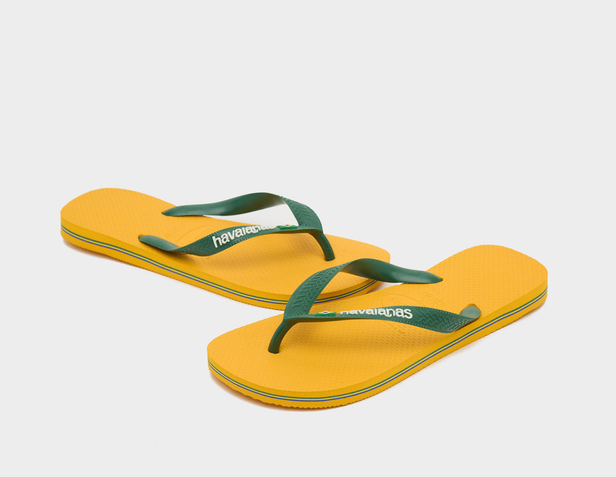 Havaianas Brasil Logo Flip Flops