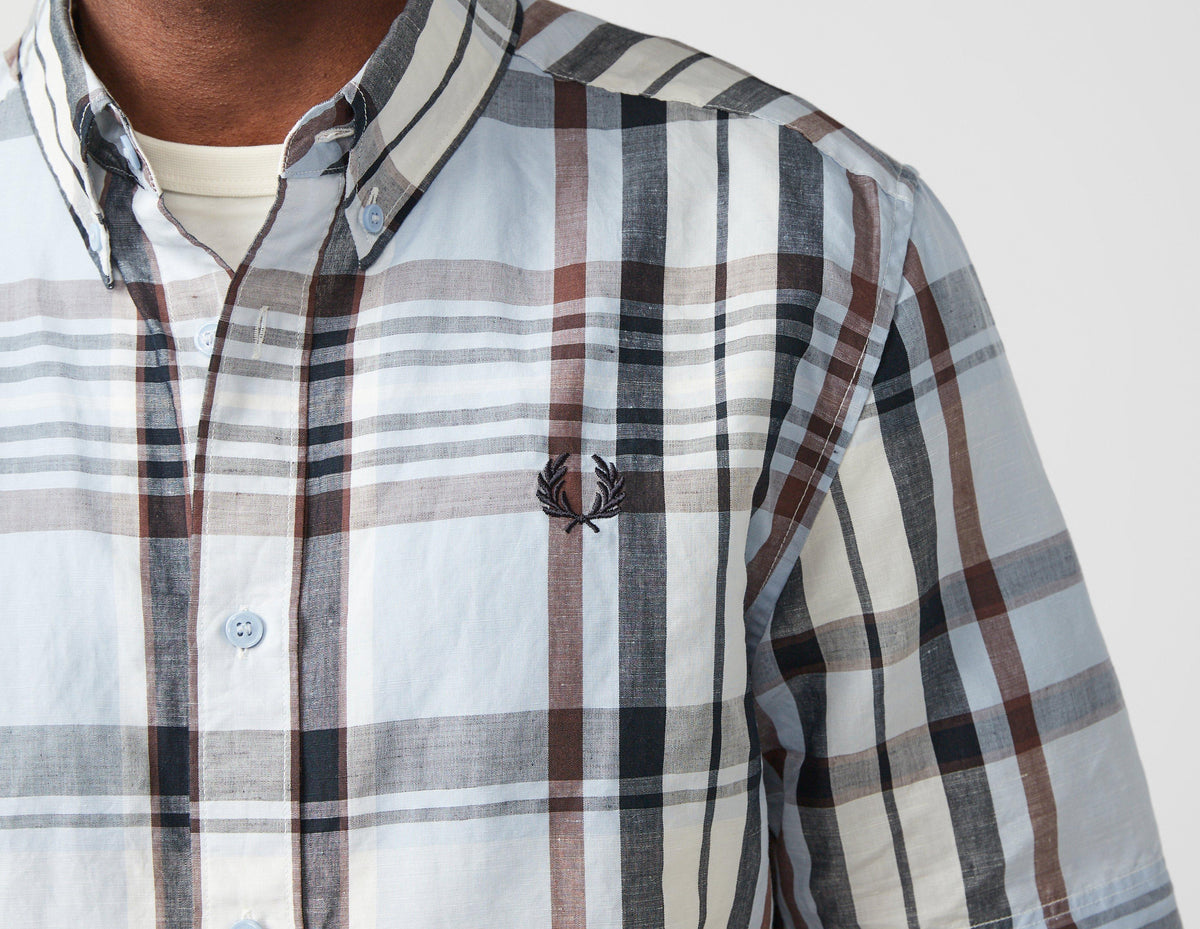Fred Perry Madras Check Shirt