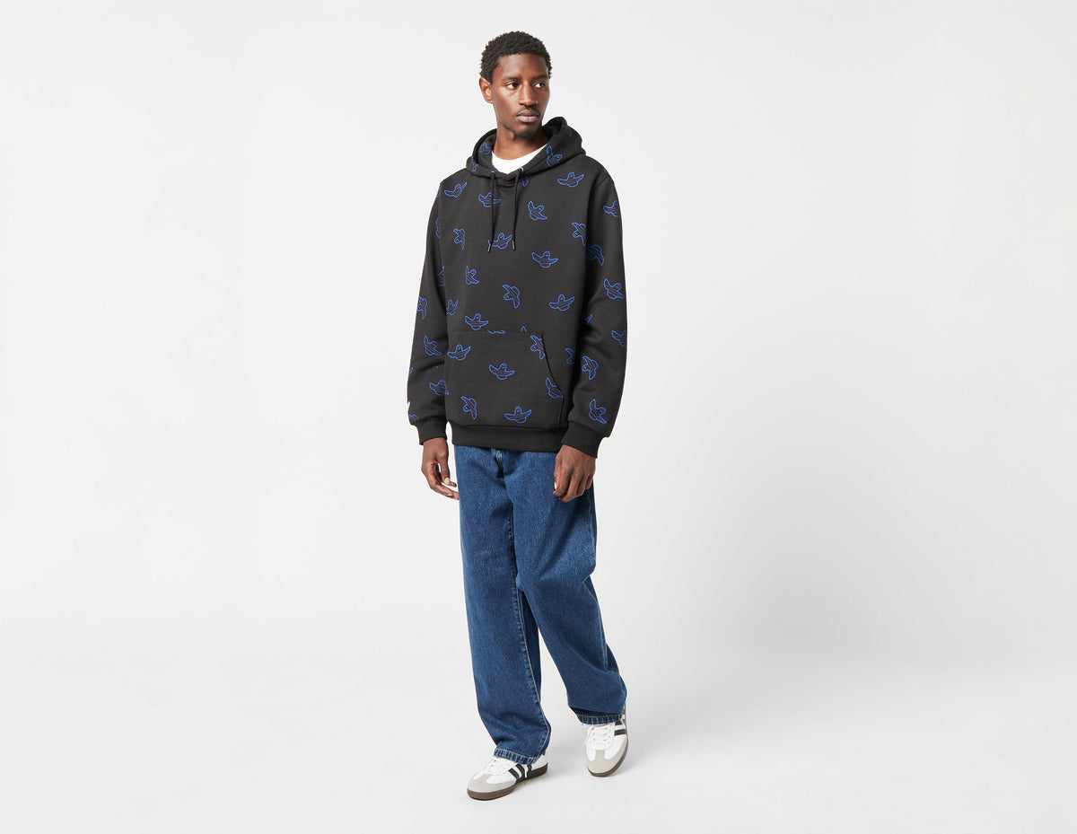adidas Skateboarding Shmoofoil Allover Print Hoodie