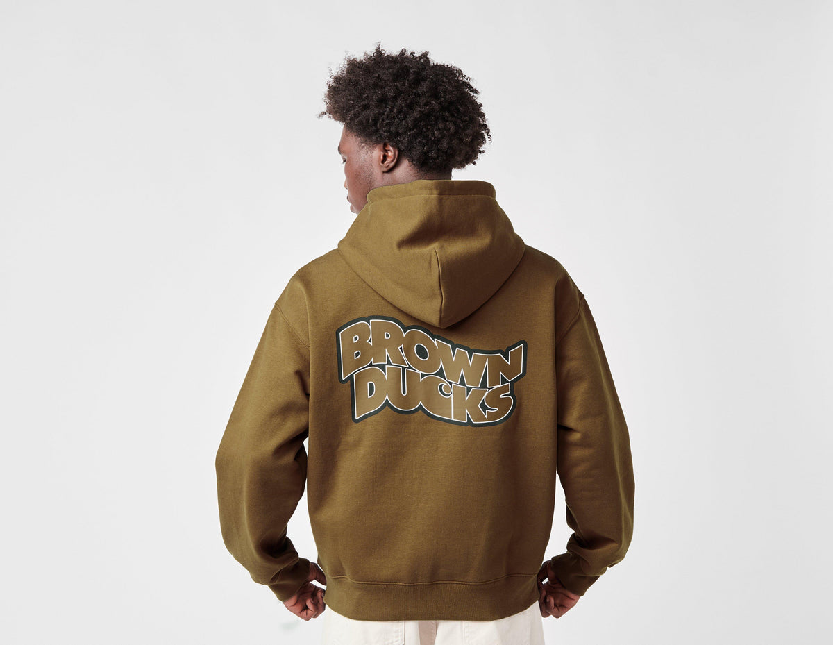 Carhartt WIP Brown Ducks Zip Hoodie