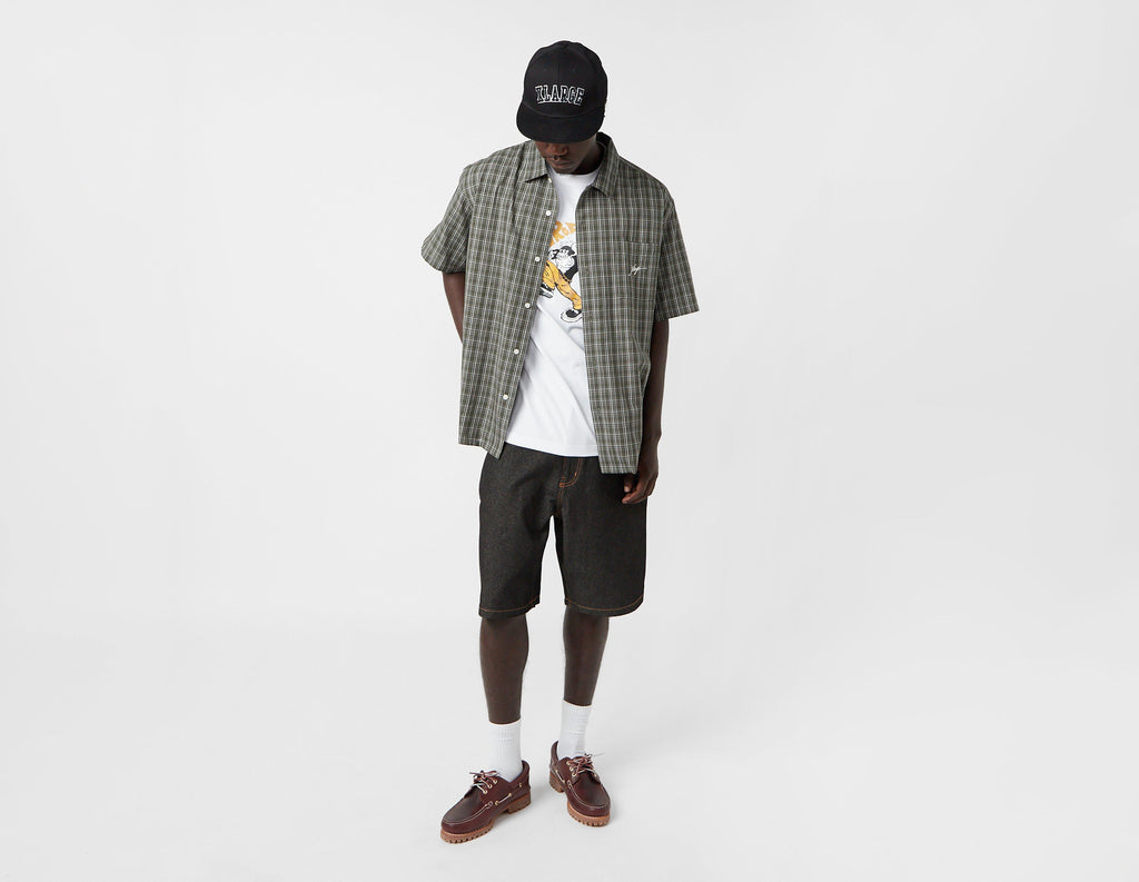 XLARGE Embroidered Plaid Shirt
