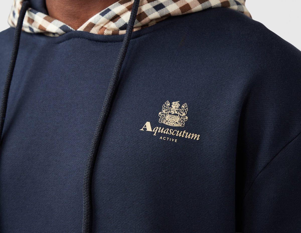 Aquascutum Club Check Hoodie