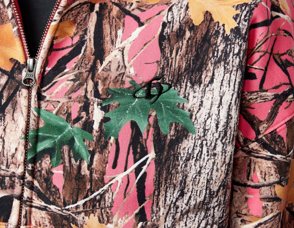 Home Grown Brutal Tree Camo Zip Hoodie
