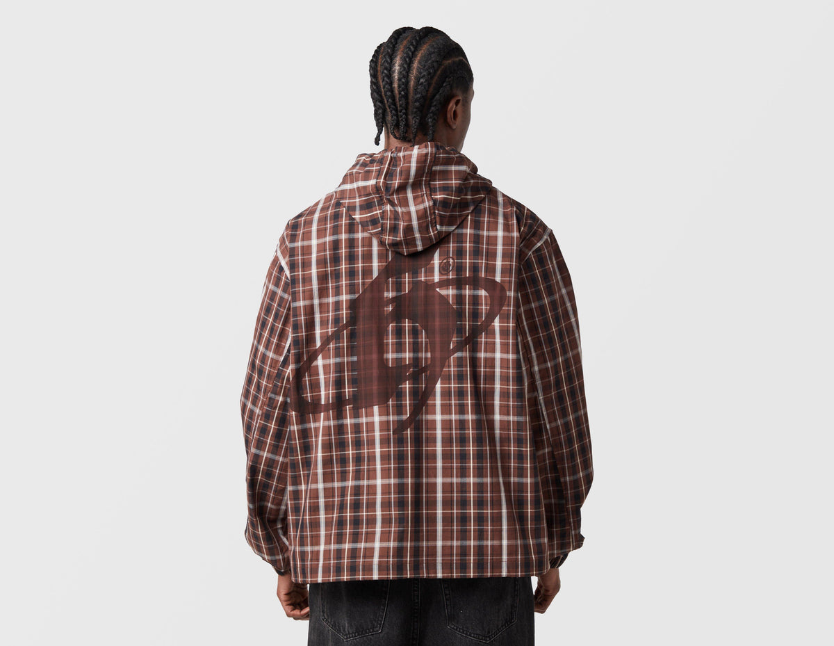 Home Grown Dover 1/4 Zip Check Jacket