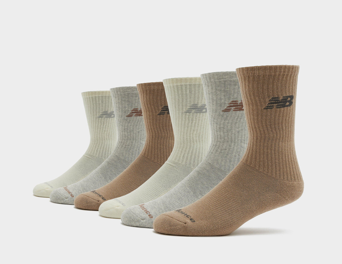 New Balance 6-Pack Everyday Crew Socks