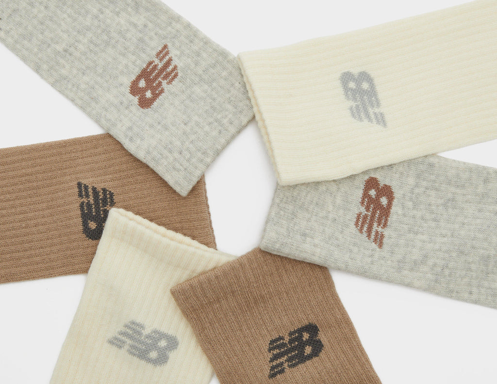 New Balance 6-Pack Everyday Crew Socks