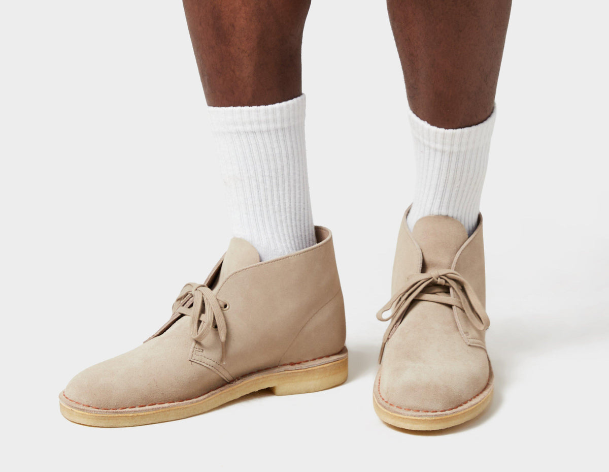 Beige Clarks Originals Desert Boot – size? UK
