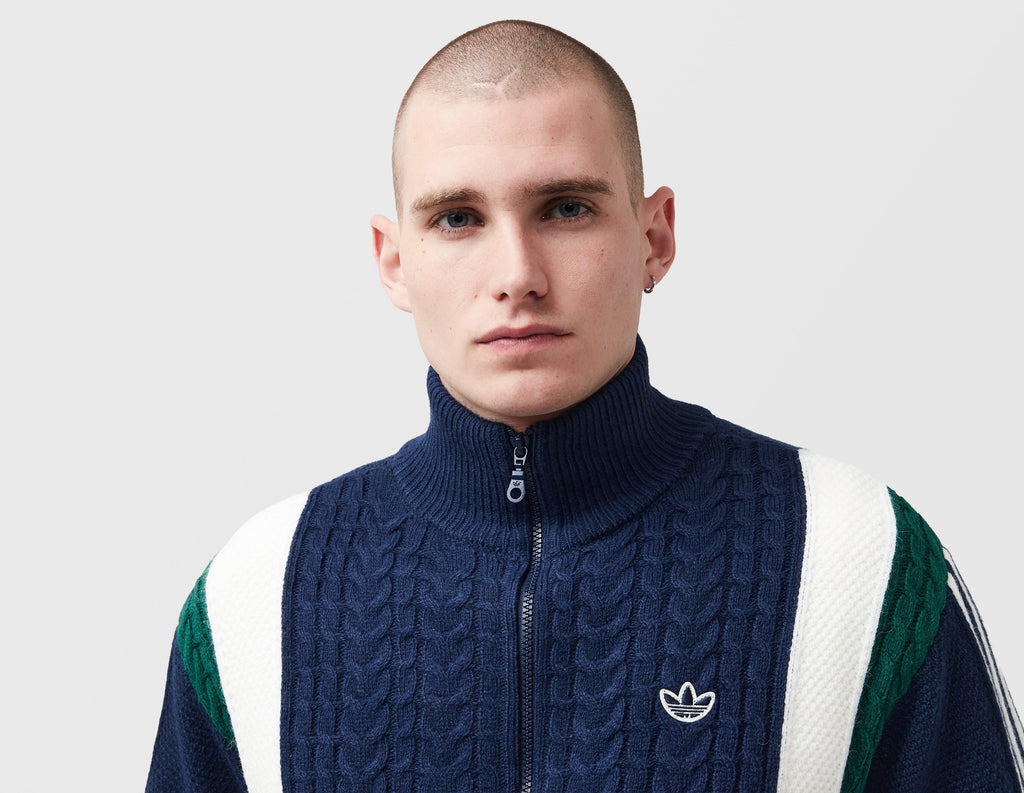 adidas Originals Winter Club Knitted Full Zip Track Top